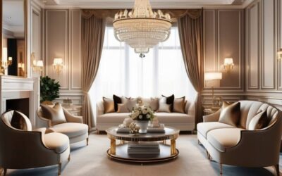 Elegancja i blask – jak urządzić salon w stylu glamour?