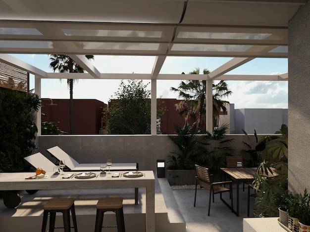 Jak zabudować taras na piętrze, by był funkcjonalny przez cały rok?